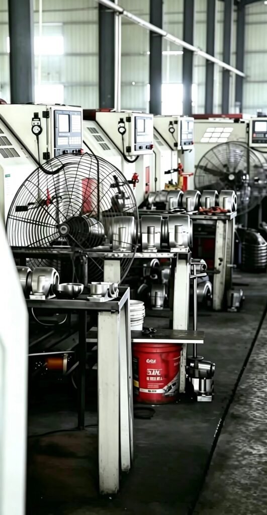 Bearing Housing Manufacturing Workshop - Inside View of Our Advanced Production Facility